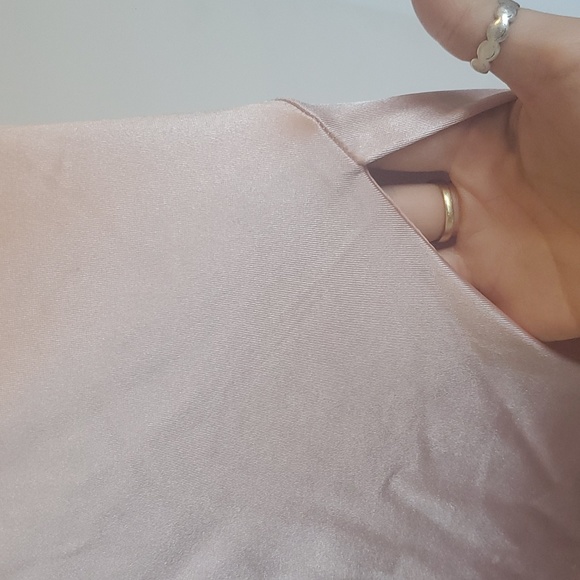 NWT Windsor Blush/Nude dress size 1 asymmetrical straps - Picture 4 of 11